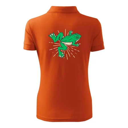 Žaba zelená kreslená