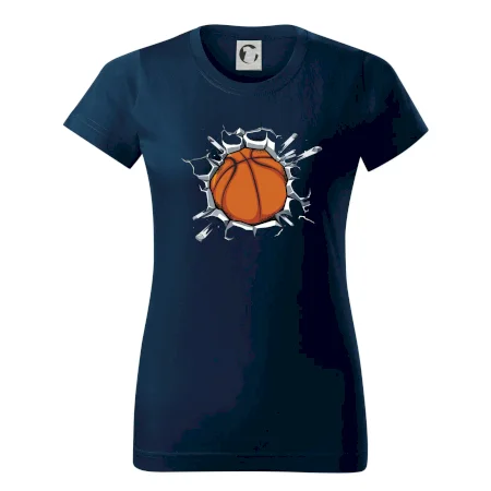 Basketbal lopta v triku