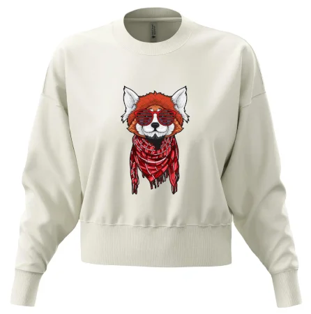 Červená panda hipster