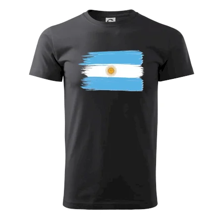 Argentína vlajka kreslená štetkou
