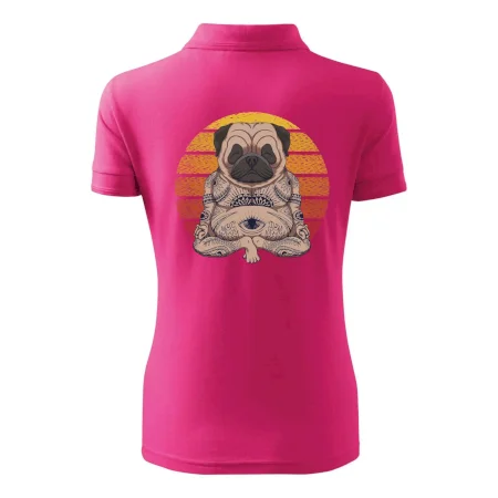 Yoga meditace - pug