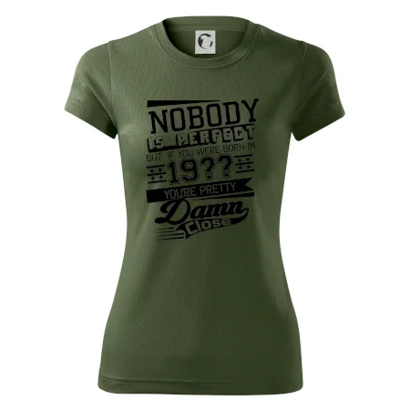 Nobody is perfect - Vlastný ročník