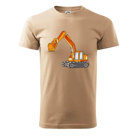 Bager bez nápisu oranžový