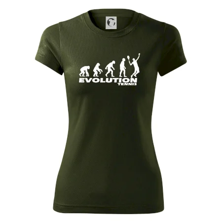 Evolúcia tenis chlapec