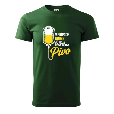 V prípade núdze je moja krvná skupina pivo
