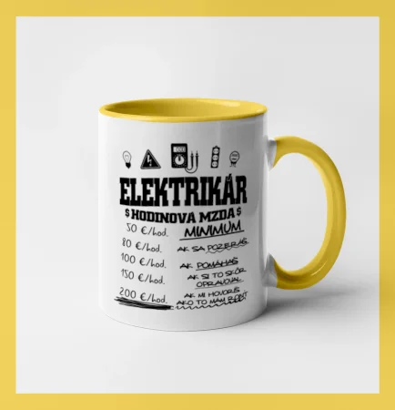 Hodinová mzda elektrikár