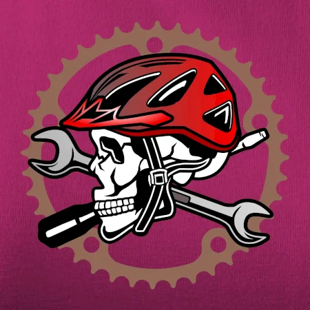Lebka biker opravár