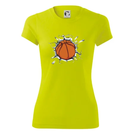 Basketbal lopta v triku