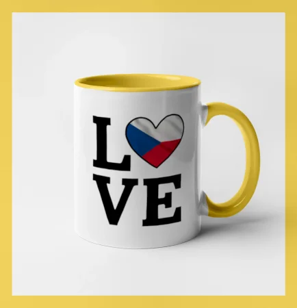 Love Česká vlajka