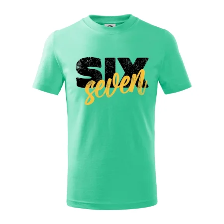 Six seven - písmo