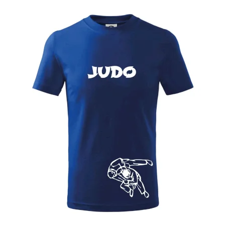 Judo nápis + postavy