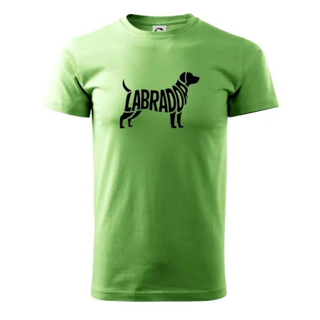 Labrador nápis v tele