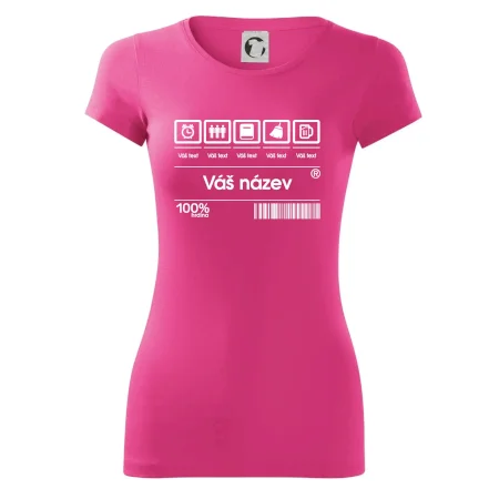 Čárový kód - Vlastní text