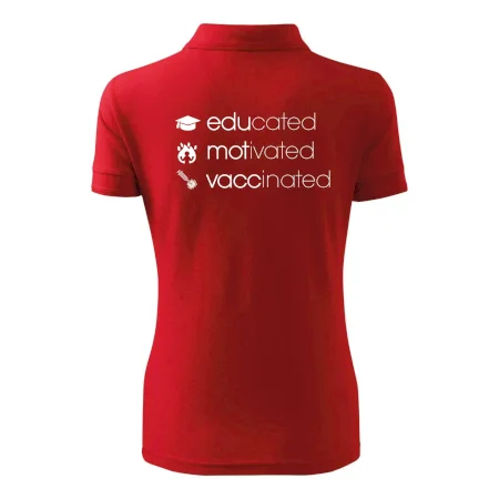 Educated motivated vaccinated
