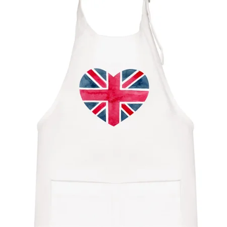 Britské srdce maľované