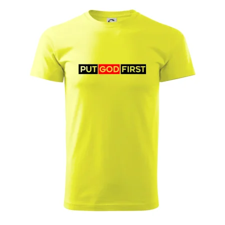 Put God first obdĺžnik