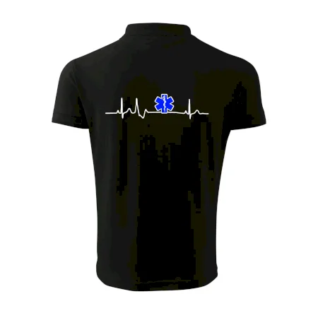 EKG rescue modrá hviezda