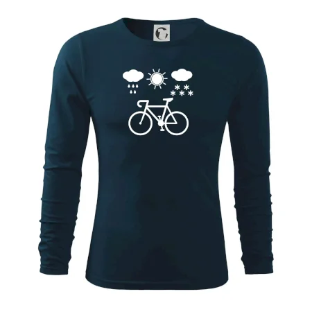 Cyklista za každého počasia