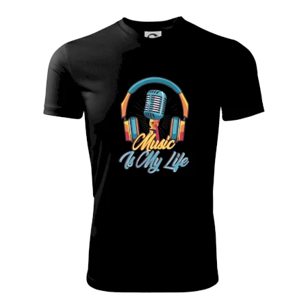 Music is my life slúchadlá