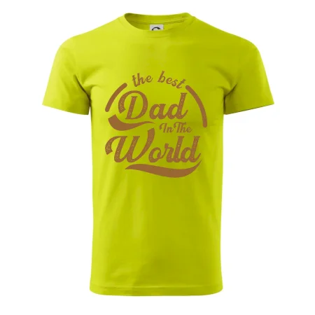 The best dad in the world - písacie