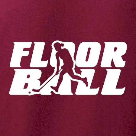 Floorball nápis rovný
