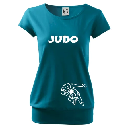Judo nápis + postavy