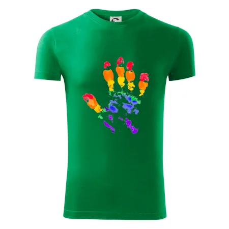 LGBT hand print