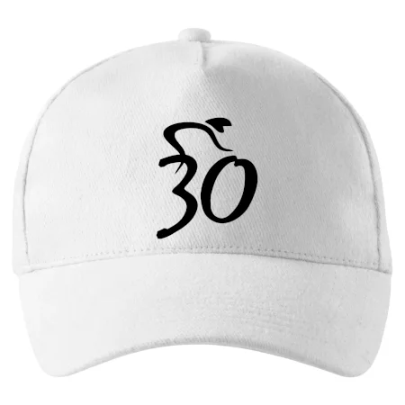 Cyklista oslavuje tridsiatku (30)