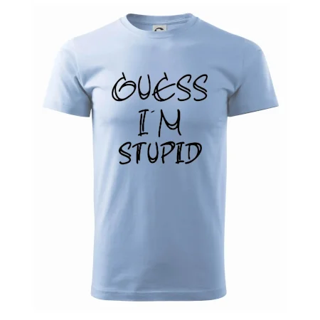 Guess iam stupid