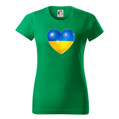 Ukrajina srdce vlajka