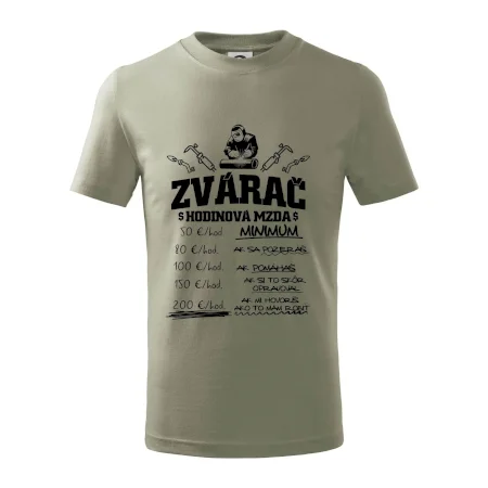 Hodinová mzda zvárač