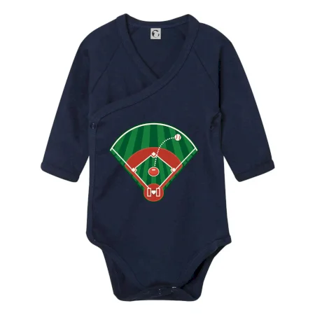Baseballové hřiště z ptačí perspektivy