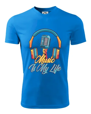 Music is my life slúchadlá