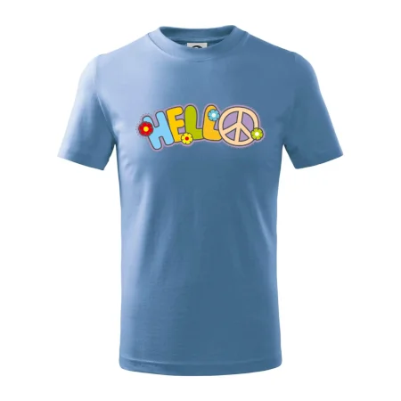 Hello hippie symbol