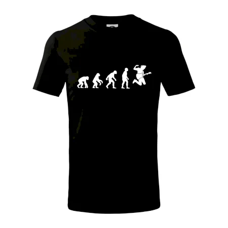 Evolúcia gitarista - výskok