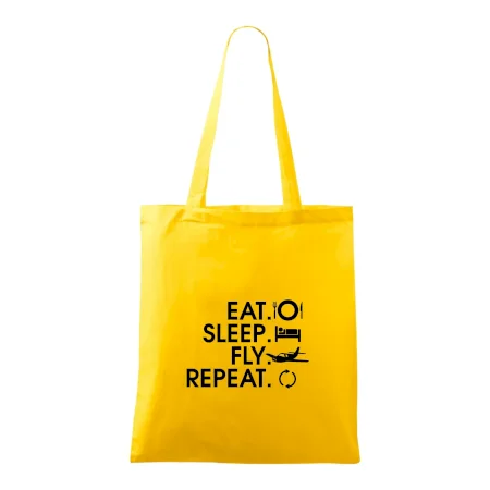 Eat sleep fly repeat
