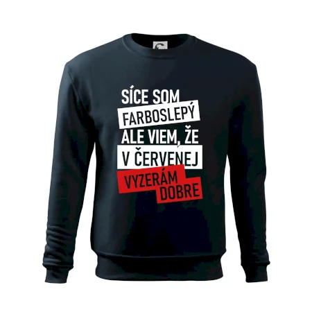 Síce som farboslepý, ale viem, že v červenej vyzerám dobre