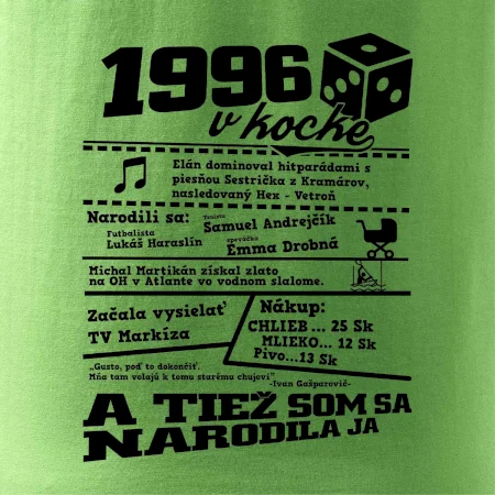 1996 v kocke