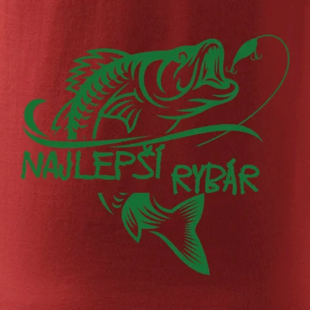 Najlepší rybár ryba na háčiku