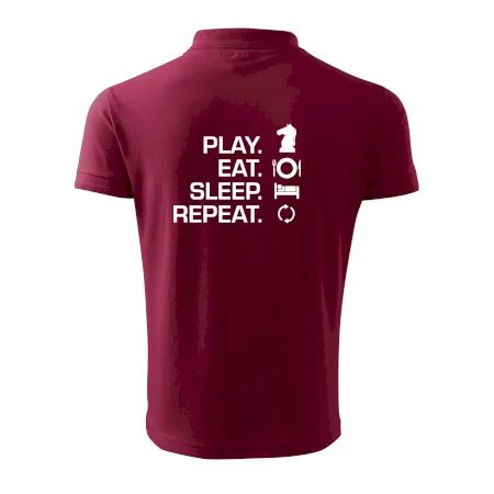Eat sleep play - šach