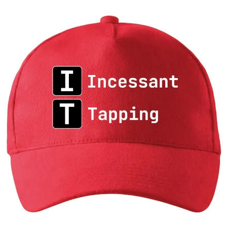 IT Nápis Incessant Tapping