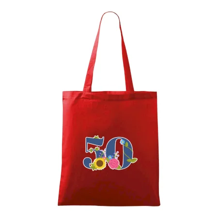 Kvetinové číslo kreslené - 50