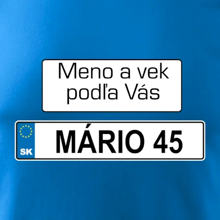 ŠPZ Meno a vek