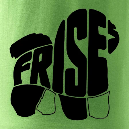 Bišónik - Fries nápis v tele