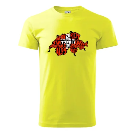 Mapy - názvy miest - Švajčiarsko