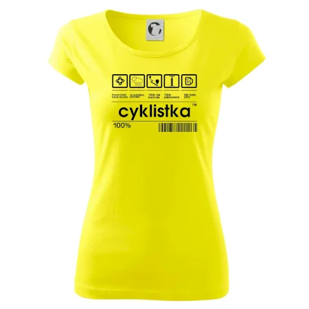 Čiarový kód - cyklistka
