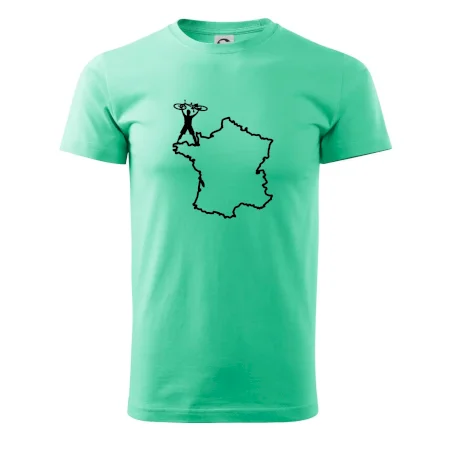 Cyklista nad Francií