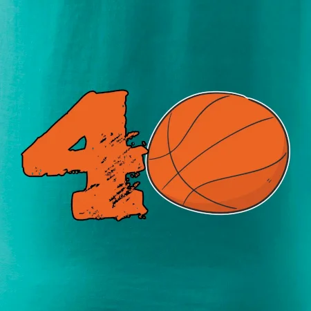 Basketball okrúhle narodeniny 40