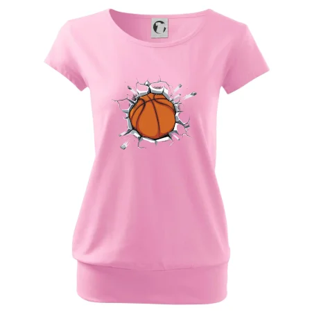 Basketbal lopta v triku