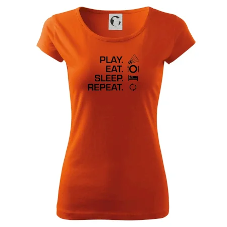 Play Eat Sleep Repeat badminton